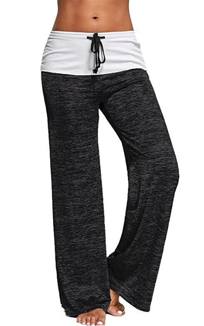 Dame yogabukser med høj elastisk liv og blødt materiale Stilla