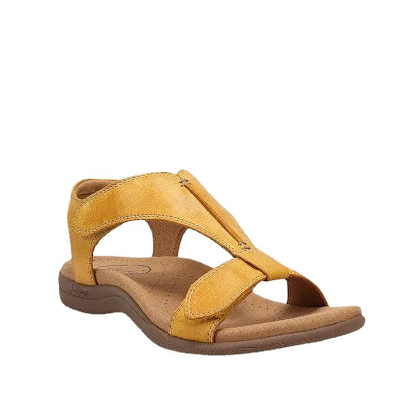 Dame komfortable sandaler med blødt overmateriale og anatomisk svang Stilla