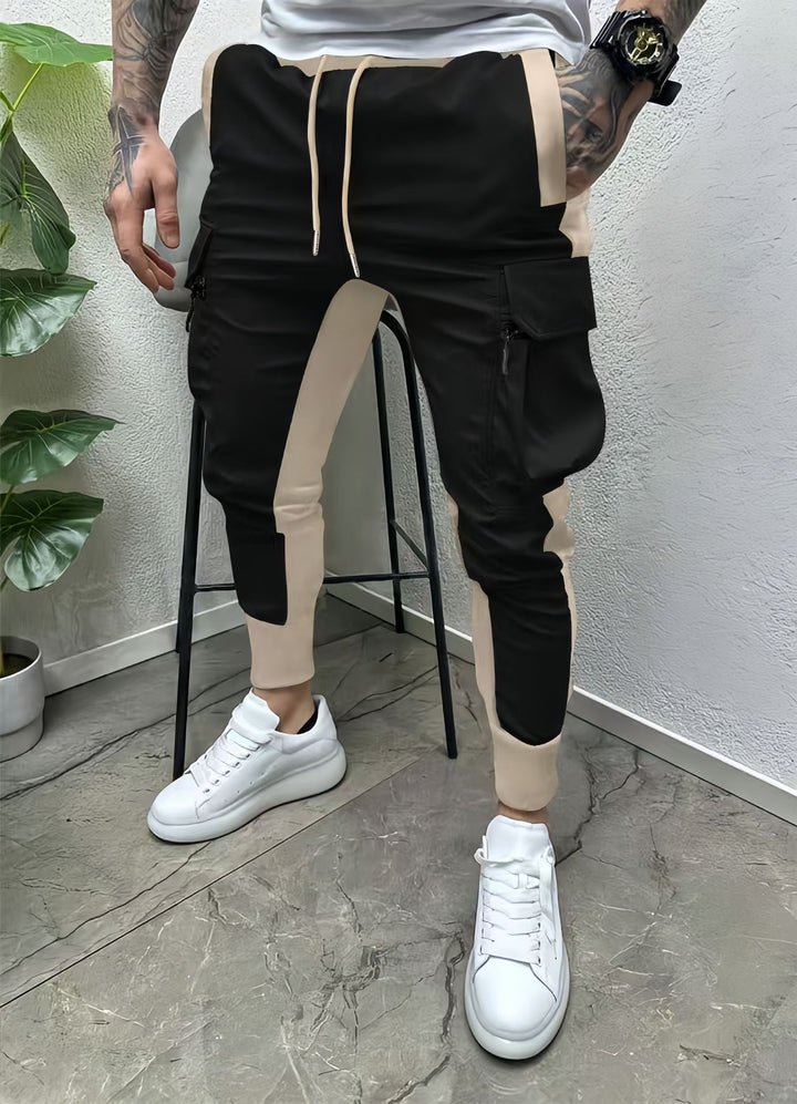Herrer moderne Cargo Joggingbukser Stilla