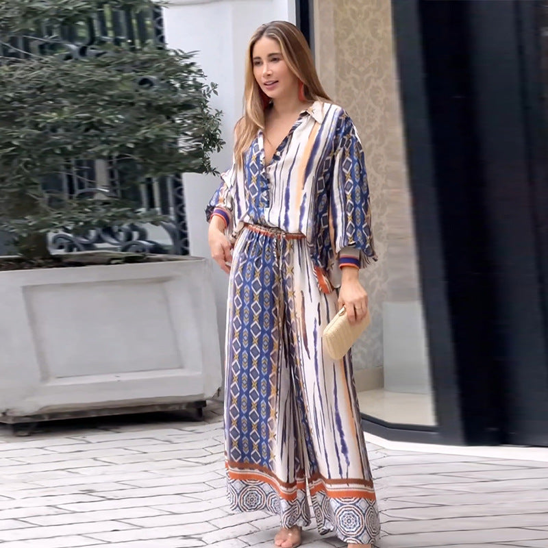 Stilla | Ensemble Bluse Og Bukser Boho