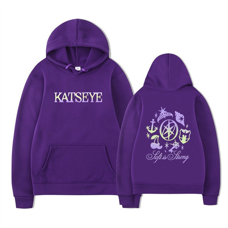 Dame Hoodie med Kreativ Grafisk Skovae