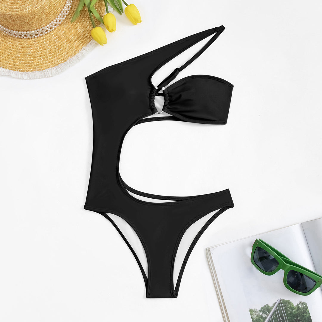 Dame Højskæring Cut-Out Monokini Stilla