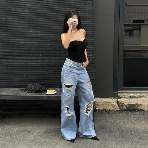 Kvinder Herre krankweite Jeans Stilla