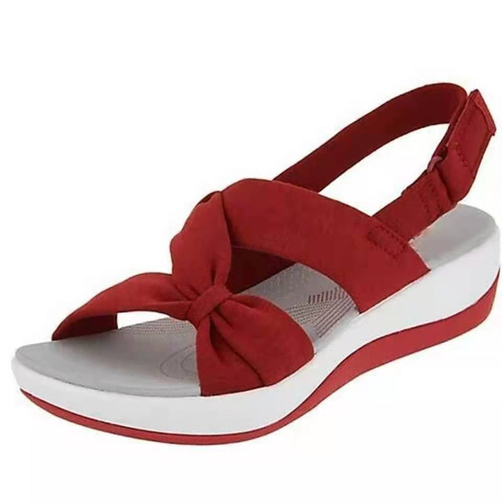 Dame Komfortable Sandaler med elegant knude-design Stilla