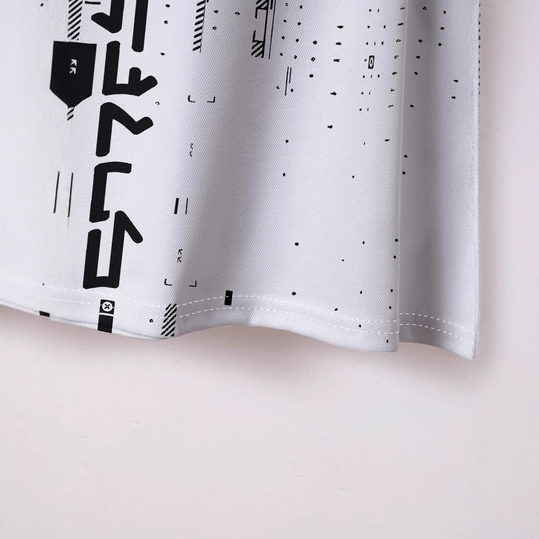Herrer poloshirt med moderne grafikdesign og åndbare egenskaber Stilla