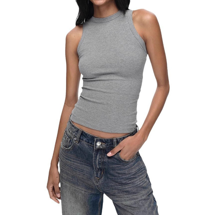 Dame ærmeløst Crop-Top Stilla