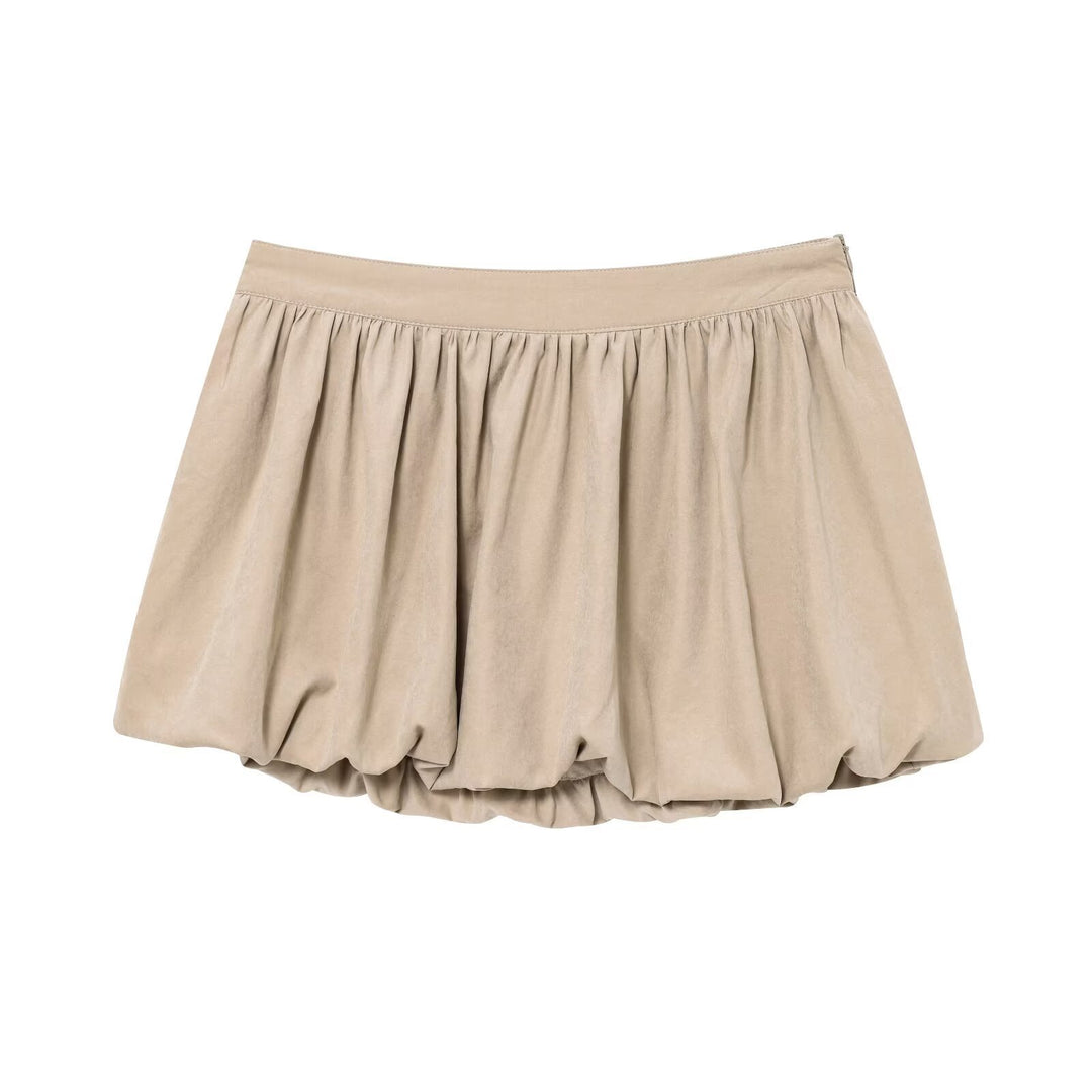 Femme Høj Talje Balloon Mini Skirt Stilla