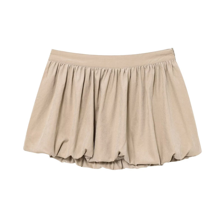 Femme Høj Talje Balloon Mini Skirt Stilla