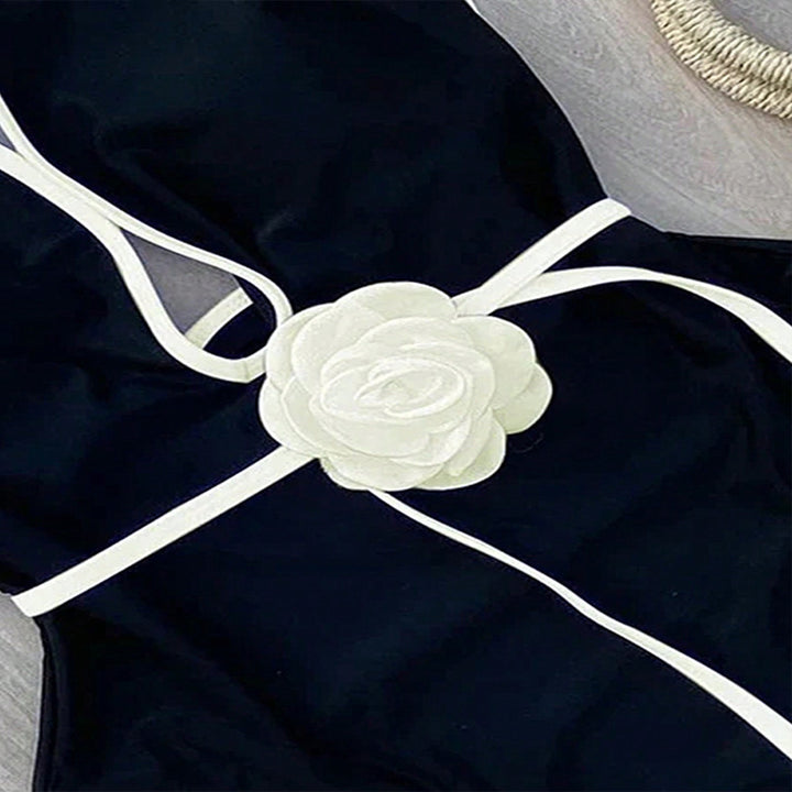 Damer Elegant Neckholder Eintelt Badedragt Stilla