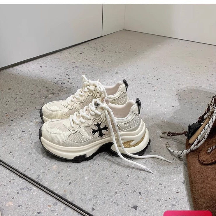 Dame Chunky Platform Løbesko med åndbart Mesh-Overmateriale Stilla