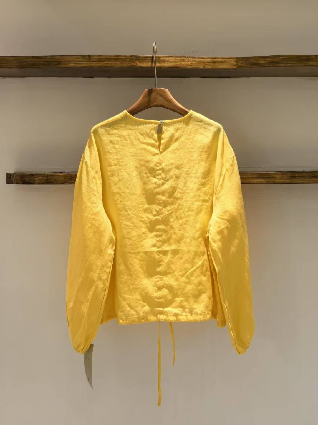 Dame Relaxed Fit Puff Ærme Bluse Stilla