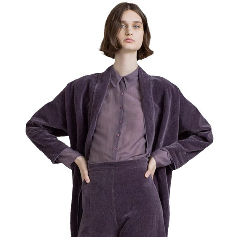 Dame elegant og transparent bluse Stilla
