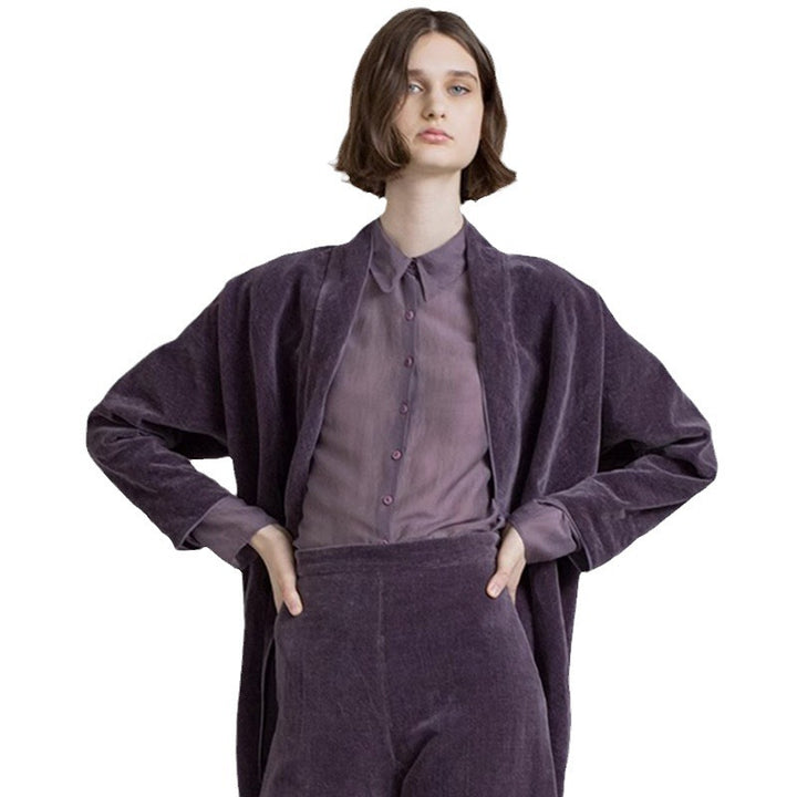 Dame elegant og transparent bluse Stilla