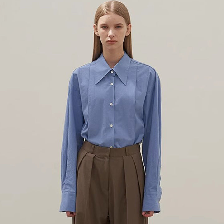 Damer Elegant og Tidssvarende Skjorte Bluse Stilla
