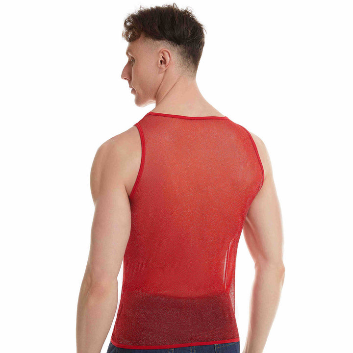 Herrer åndbar muskelshirt lavet af let, elastisk materiale Stilla