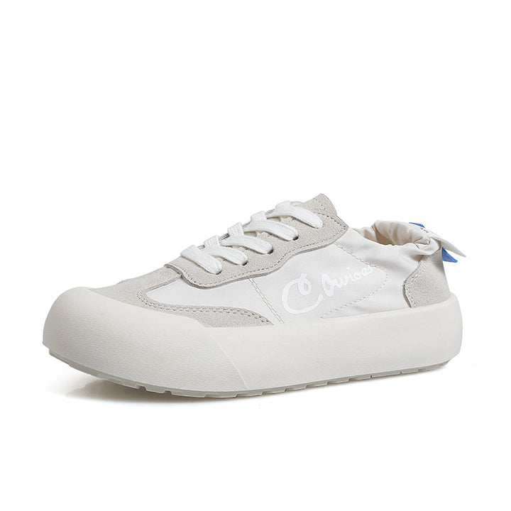 Dame Sneakers i futuristisk design med elastisk overdel og tyk sål Stilla