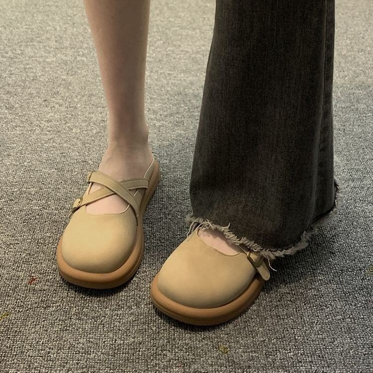 Dame Komfort Clogs med justerbare stropper og tykt profil Stilla