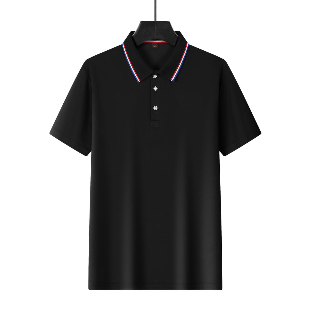 Herre poloshirt med åndbar struktur og stilfuldt farvedesign Stilla