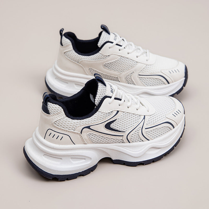 Dame Fitness Sneakers med åndbar mesh-overflade og dämpende sålprofil Stilla