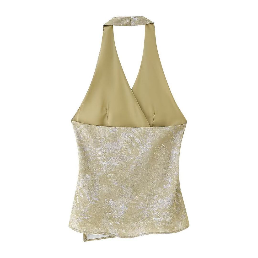 Dame Floral Print Vidde-Ben-Bukser Stilla