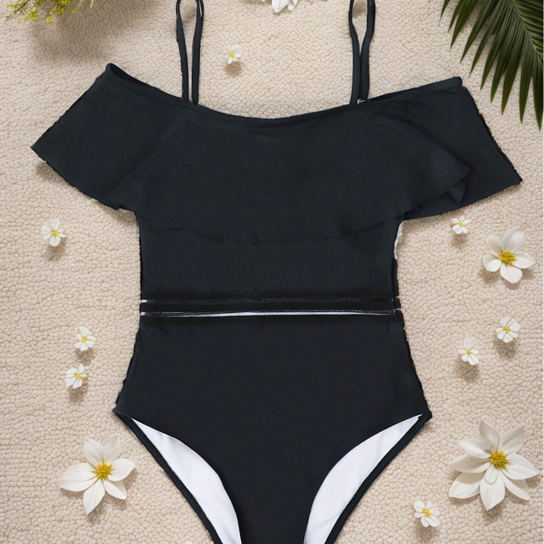 Dame Off-Shoulder Badedragt Skovae