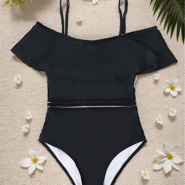Dame Off-Shoulder Badedragt Skovae