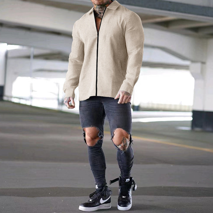 Herrer mode langærmet bluse Stilla