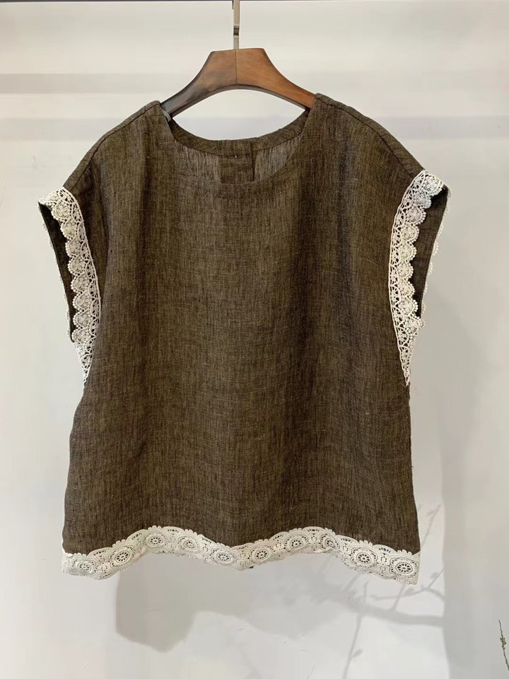 Femme Elegante Spidsetop Tunika Stilla