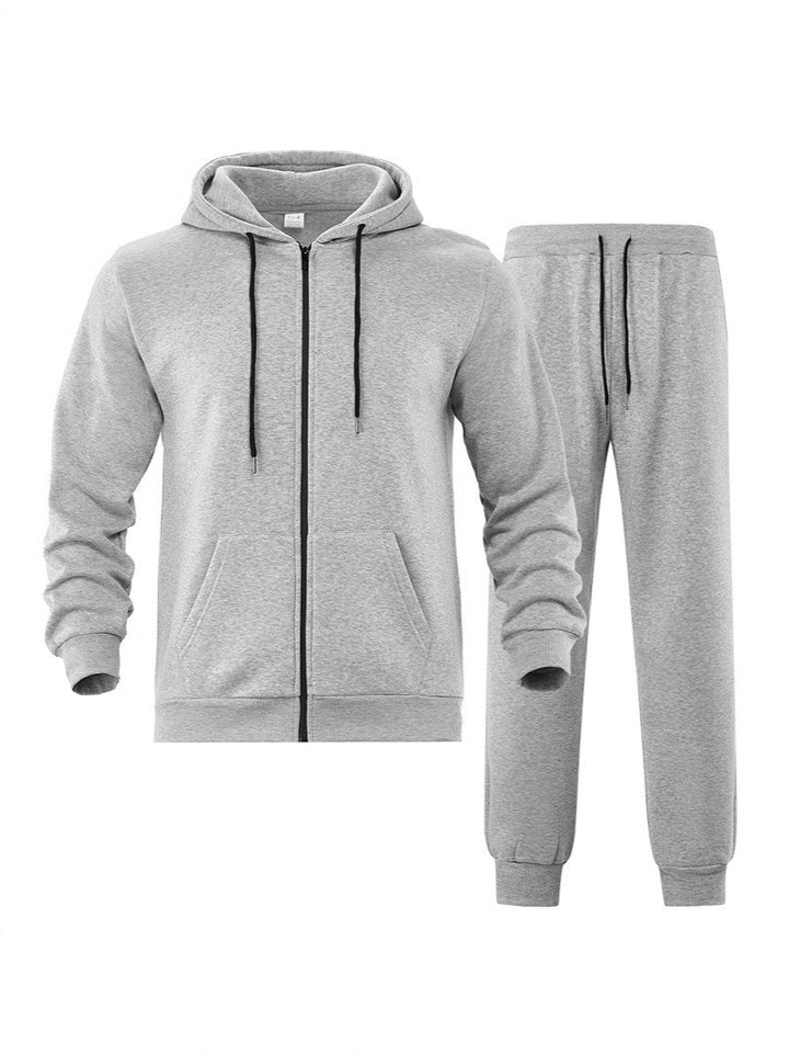 Herrer Komfortabel Hoodie og Joggingbukser Sæt Stilla