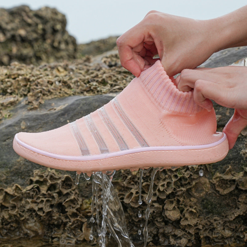 Mænds Adaptive Stretch Knit Performance Sneakers Stilla