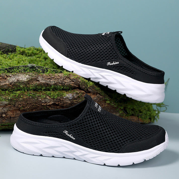 Herrer Letvægts Åndbare Slip-On Gå Sko Stilla