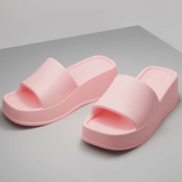 Dame Plateau-bade sandaler med skridsikker sål og ergonomisk form Stilla