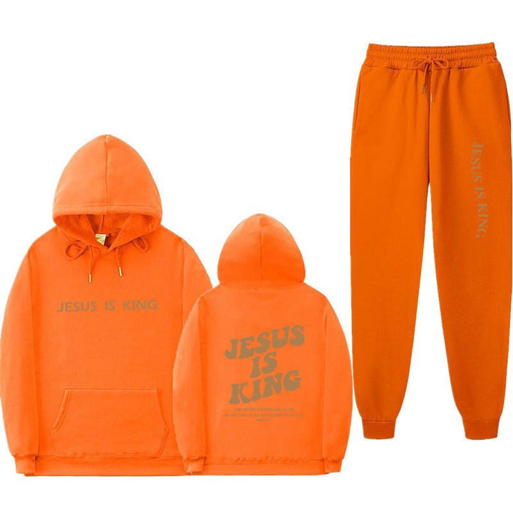 Dame Sweatshirt og Joggingbukser Sæt Skovae