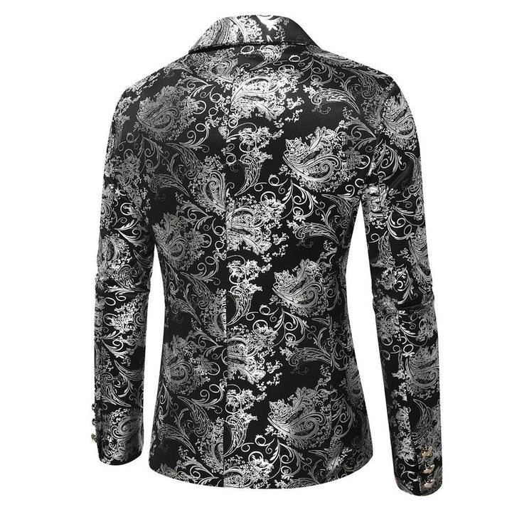 Herrer Ornate Moderne Skræddersyet Blazer Stilla