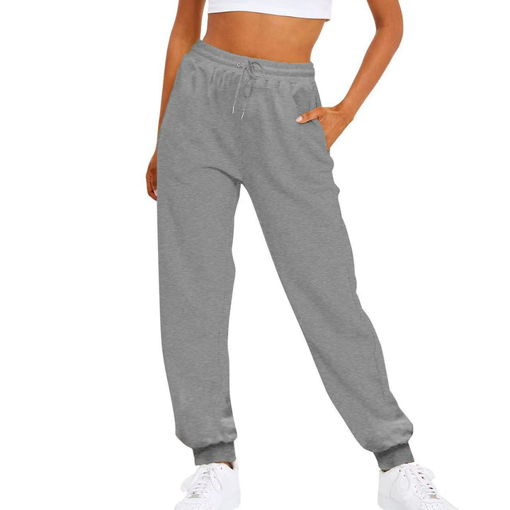 Kvindernes komfortable joggingbukser med elastisk talje og sidelommer Skovae
