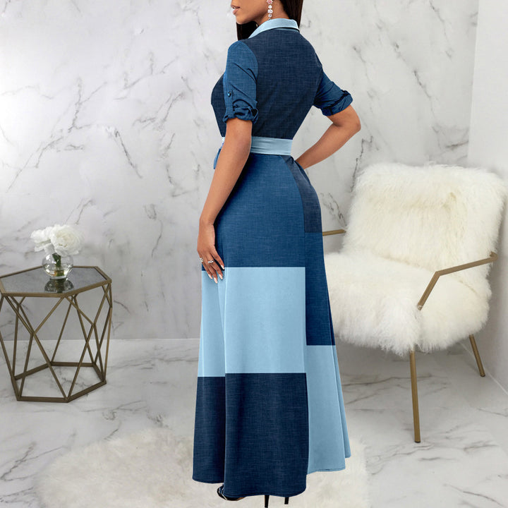 Stilfuldt langt Maxikjole til kvinder Stilla