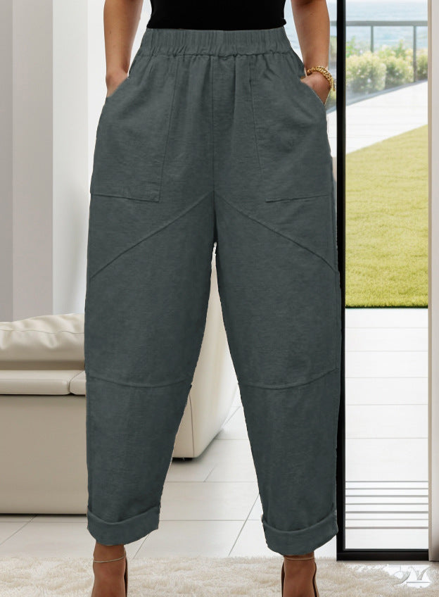 Dame Relaxed Fit Utility-Bukser Stilla