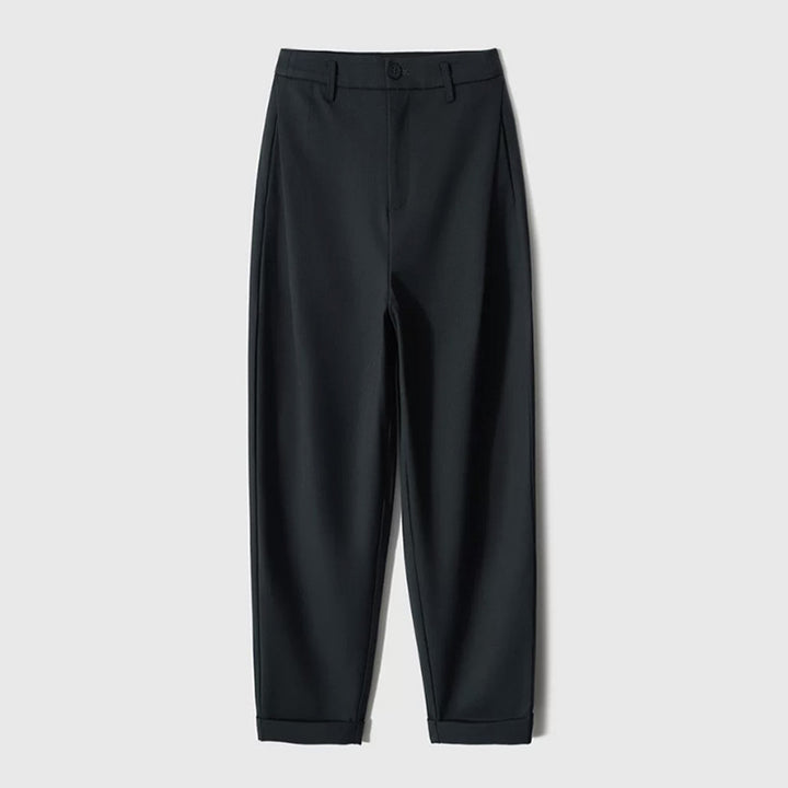 Dame elegant høj talje bukser med sidelomme detalje Stilla