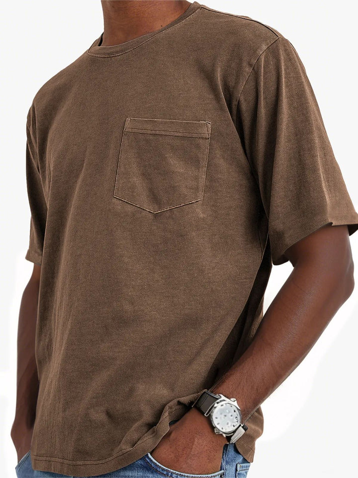Herre Fritid Pocket T-Shirt Stilla