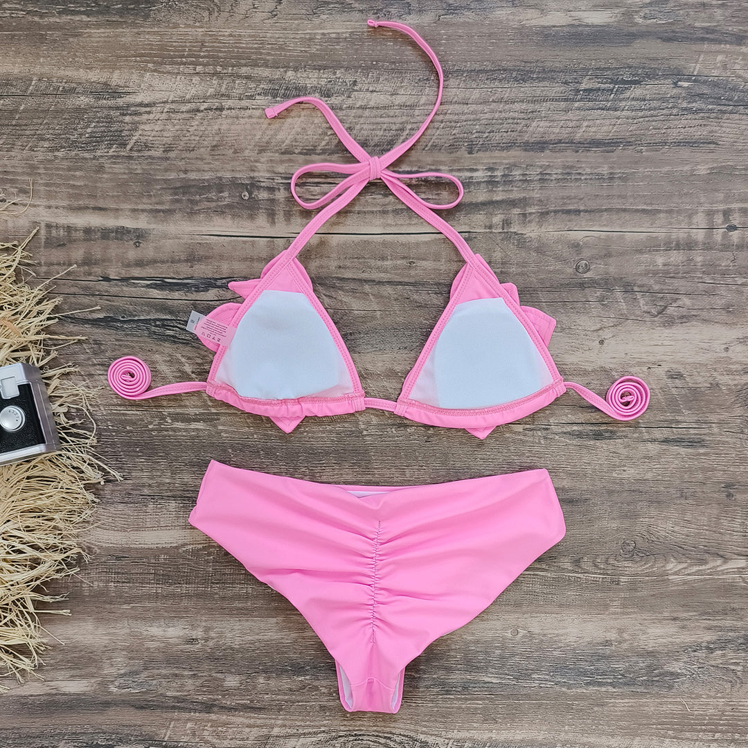 Dame Bikini-sæt med floral bustier og legende trusser Stilla