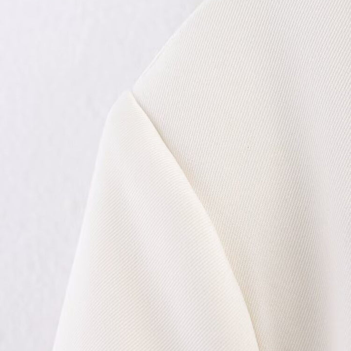 Dame elegant blazer med aftageligt halstørklæde Stilla