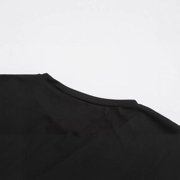 Dame kortærmet T-shirt med elegant sløjfedesign og tætsiddende pasform Skovae