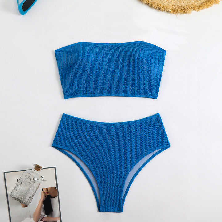 Femme Rippband Bikini Sæt Stilla