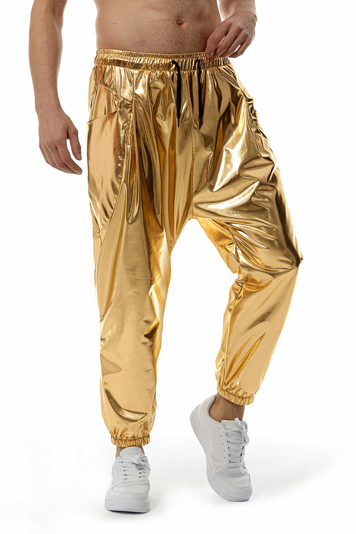 Herrer Sleek Højtydende Metallisk Joggingbukser Stilla