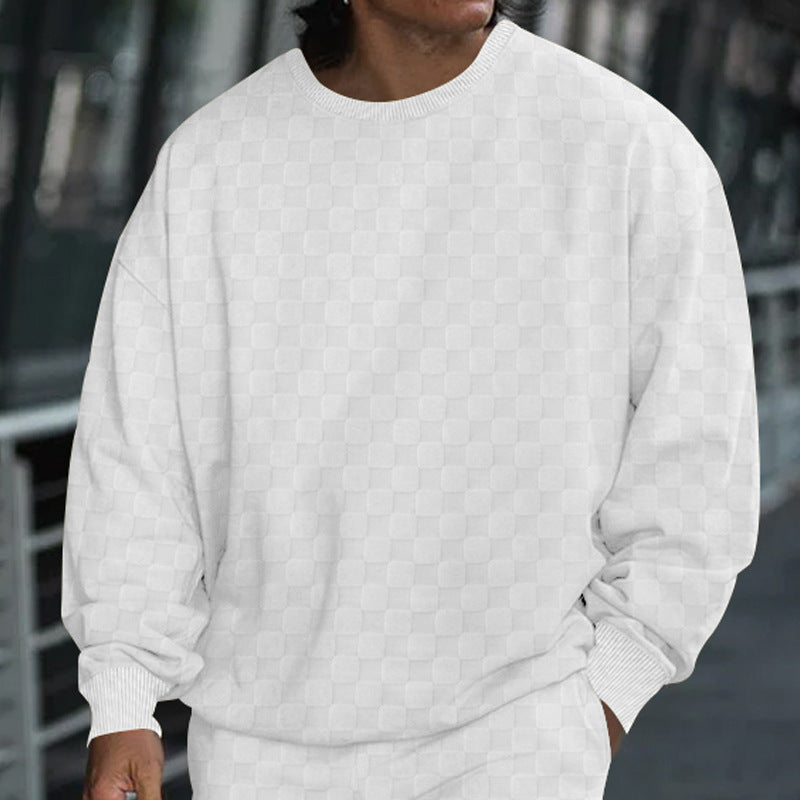 Herrer afslappet sweater med moderne oversized snit Stilla
