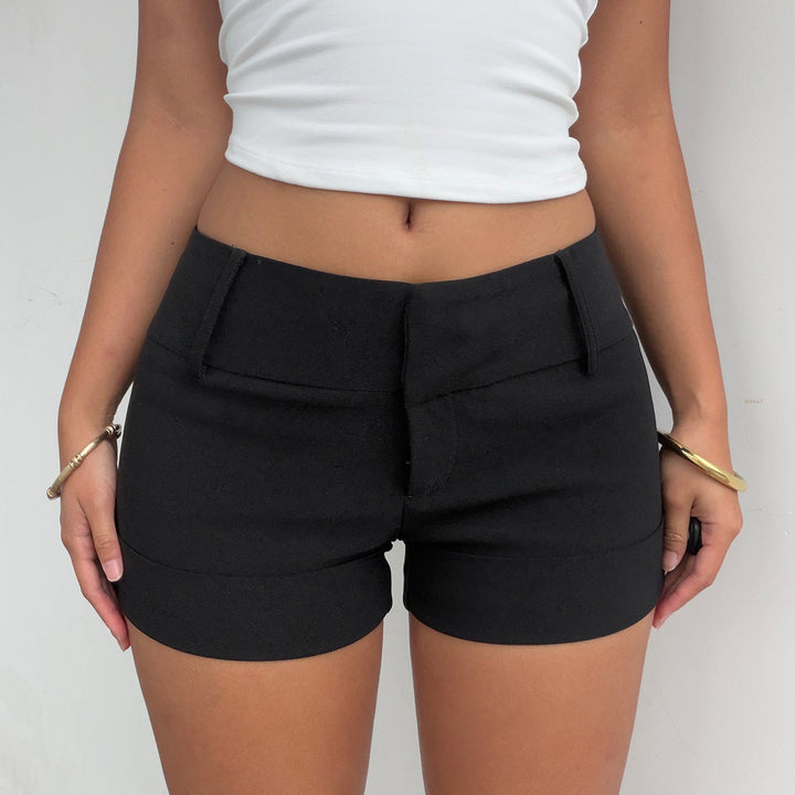 Dame Kvalitets Sportshorts med elastisk talje og moderne snit Skovae