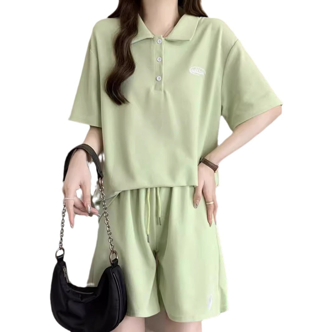 Femme Casual Polo Lounge Set Stilla