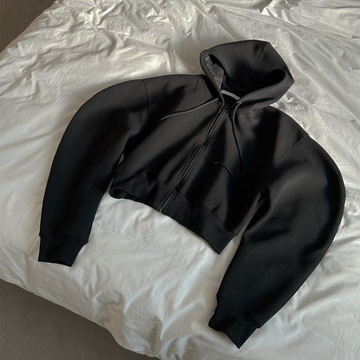 Kvinders afslappede hoodie med voluminøse ærmer Stilla