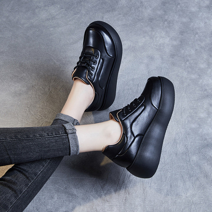 Dame Chunky Platform Sneakers med ergonomisk støtte Stilla
