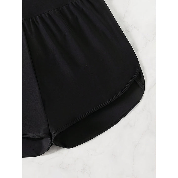 Dame Sporty Shorts med høj talje og løs pasform Skovae